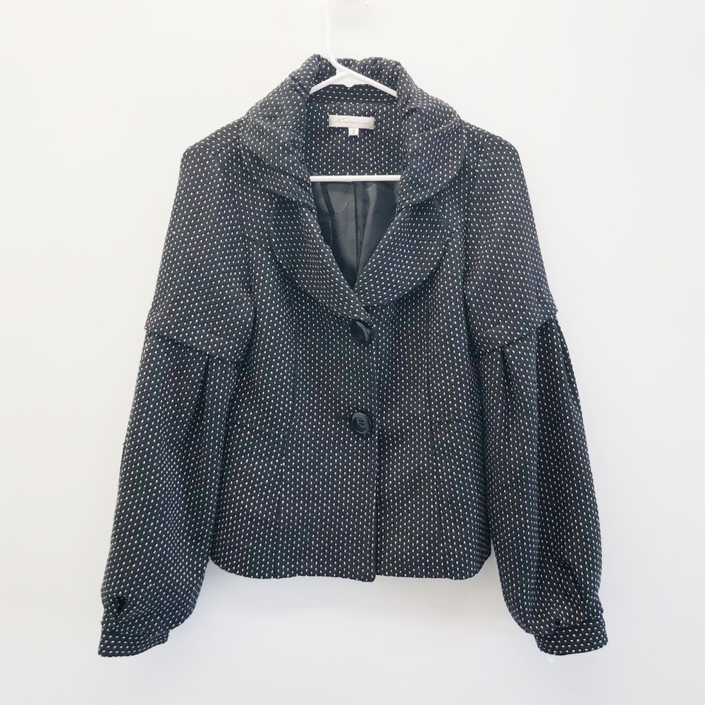 Renfrew Collection Polkadot Blazer Jacket Size 2